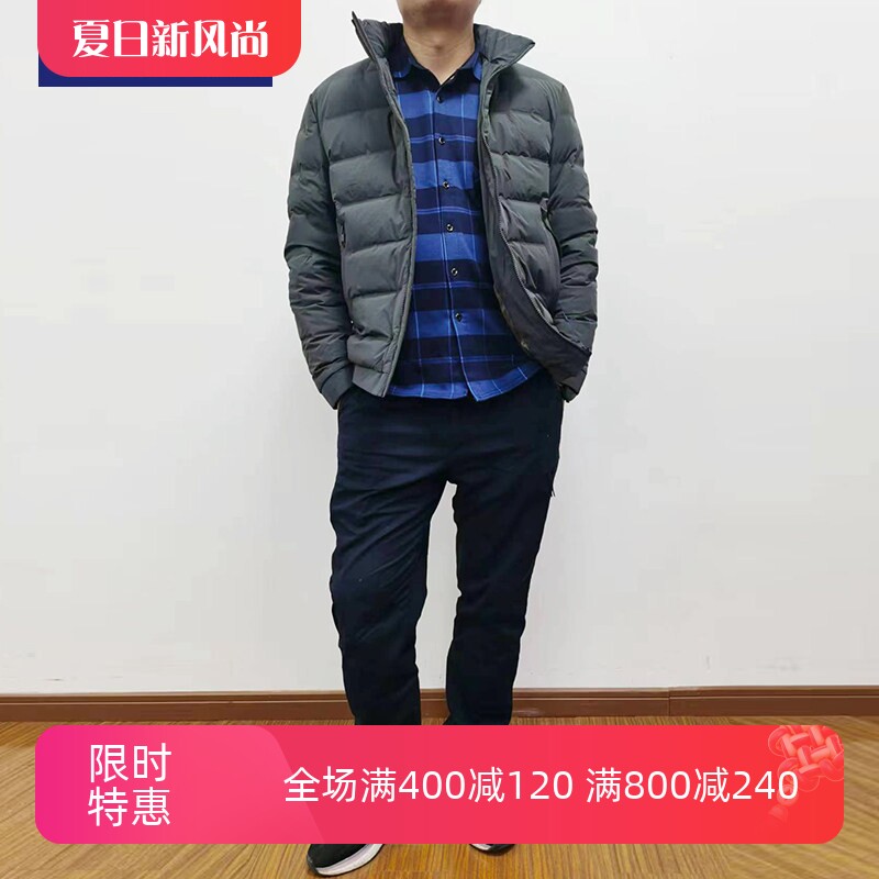TONYWEAR立领短款绗缝羽绒服