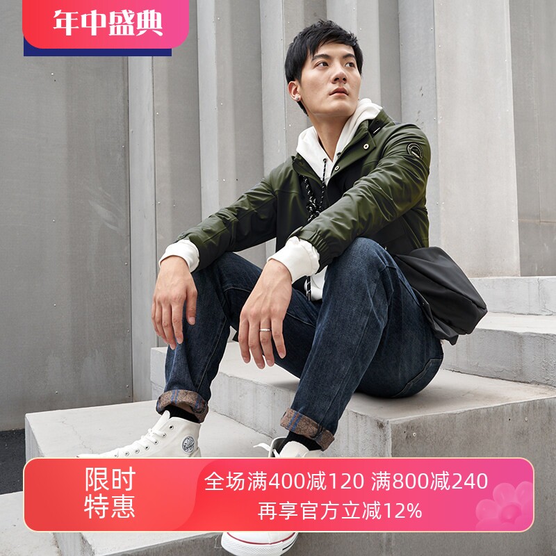 TONYWRAR短款轻薄防风羽绒服