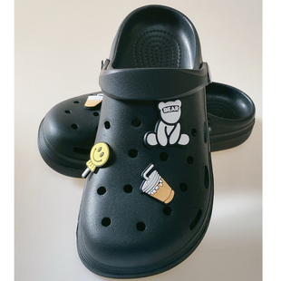 洞洞鞋男夏季外穿沙滩凉拖鞋男士户外运动休闲包头1701