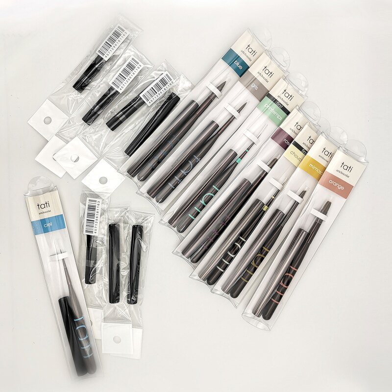 现货 日本 美甲大师竹原千晴先生tati光疗笔 彩绘笔包邮