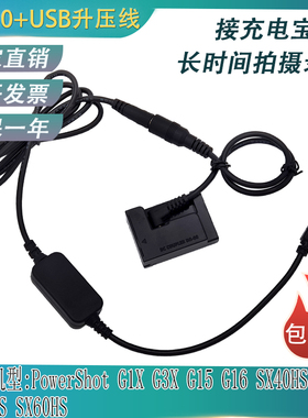 NB-10L假电池适用PowerShot佳能G1X G3X G15 G16 SX60HS充电宝USB