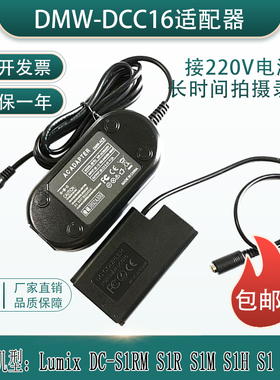 BLJ31假电池盒适用松下Lumix DC-S1RM S1R S1H DMW-DCC16适配器