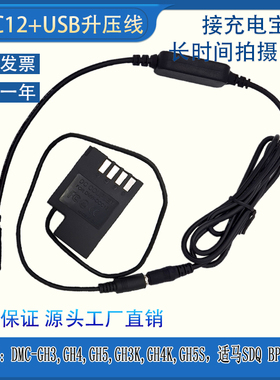 BLF19适马SDQ SDQH BP-61假电池适用松下GH4GH5 G9LGK接充电宝USB