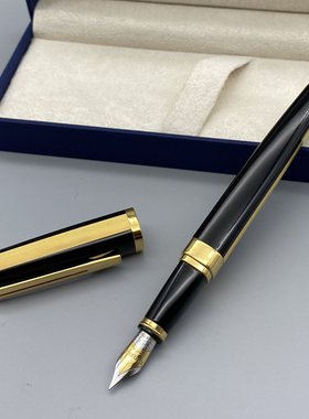 威迪文大小智尊钢笔多色可选18K金笔个性方形设计款 高端男士礼物