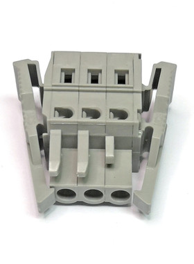MCS多用途连接器弹簧式免螺丝空中对接插拔式接线端子5.0mm3P4P5P