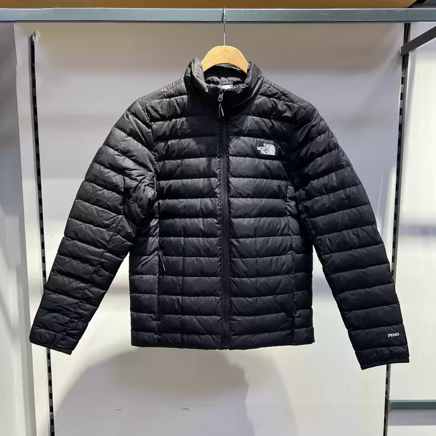 北面男700蓬立领户外羽绒服