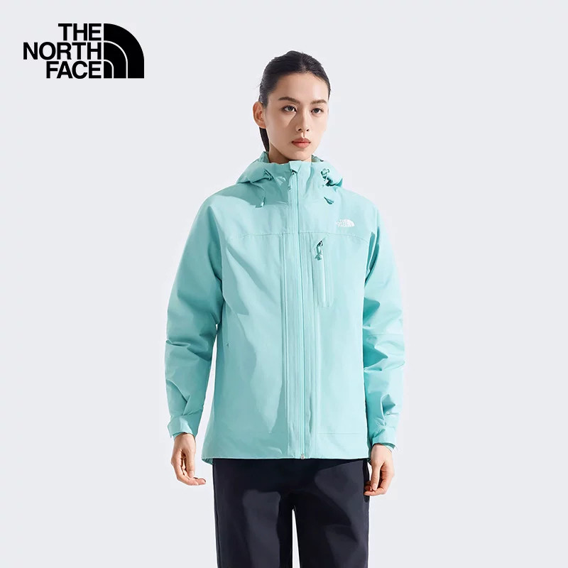 TheNorthFace北面秋冬新款女士鹅绒内胆防水三合一冲锋衣外套8ED1