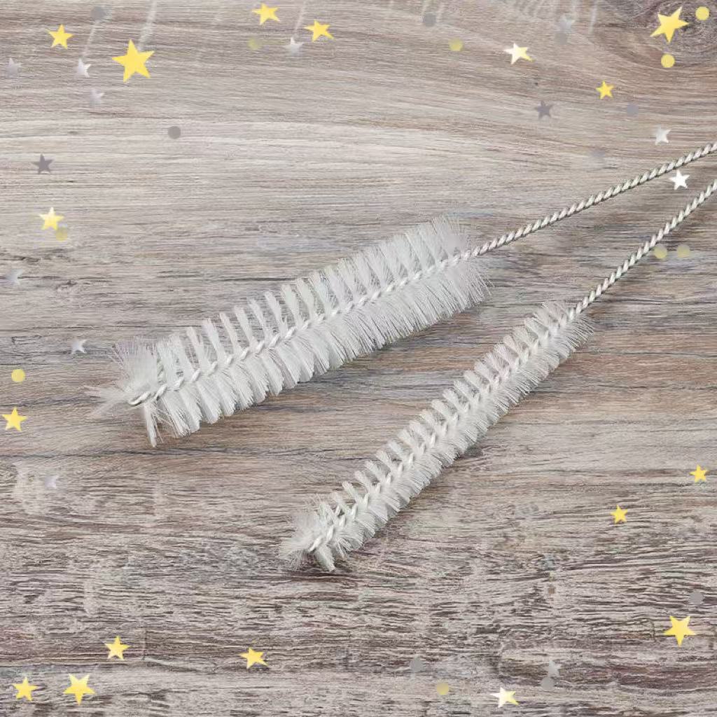 尼龙清洁刷小内孔清洗刷吸管茶壶嘴管道刷小毛刷瓶刷工业刷试管刷