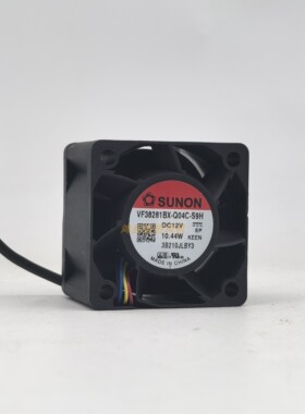 VF38281BX-Q04C-S9H 3828 DC12V 10.44W 4线变频器大风量散热风扇