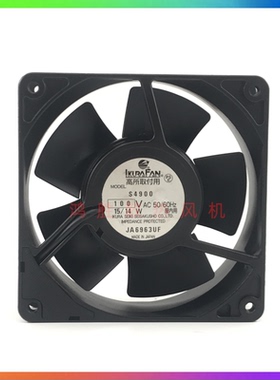 原装正品 育良IKURA S4900 100V 15/14W铁叶全金属耐高温风扇
