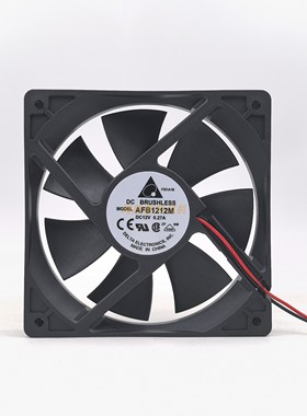 全新台达12025 DC12V 0.27A AFB1212M 12CM机箱变频器散热风扇