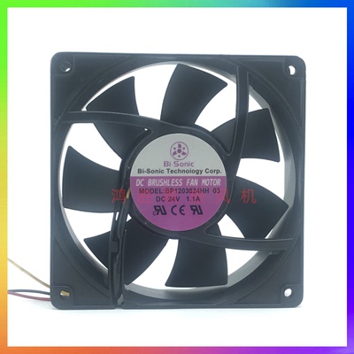 Bi-sonic BP1203824HH-03 12038 DC24V 1.1A 轴流变频器散热风扇