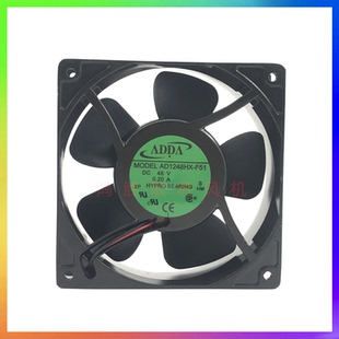 12038 F51 DC48V 0.20A 铝框变频器散热风扇 ADDA 12CM AD1248HX