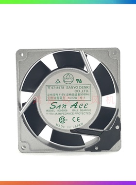 8025三洋SANYO IO9S008 115V 14/12W 0.16/0.14A 8/9厘米109S008