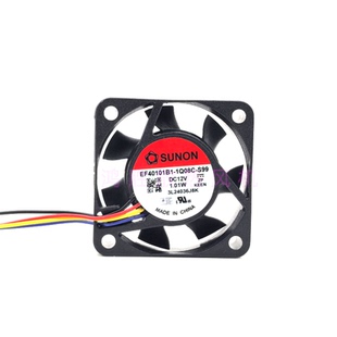 4010 S99 1Q08C 静音变频器散热风扇 1.01W 4厘米 12V EF40101B1
