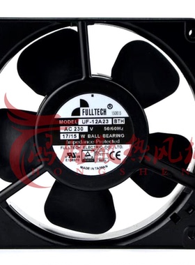 FULLTECH 全新原装UF-12A23BTH插片式机柜风扇12038 230V 17/15W
