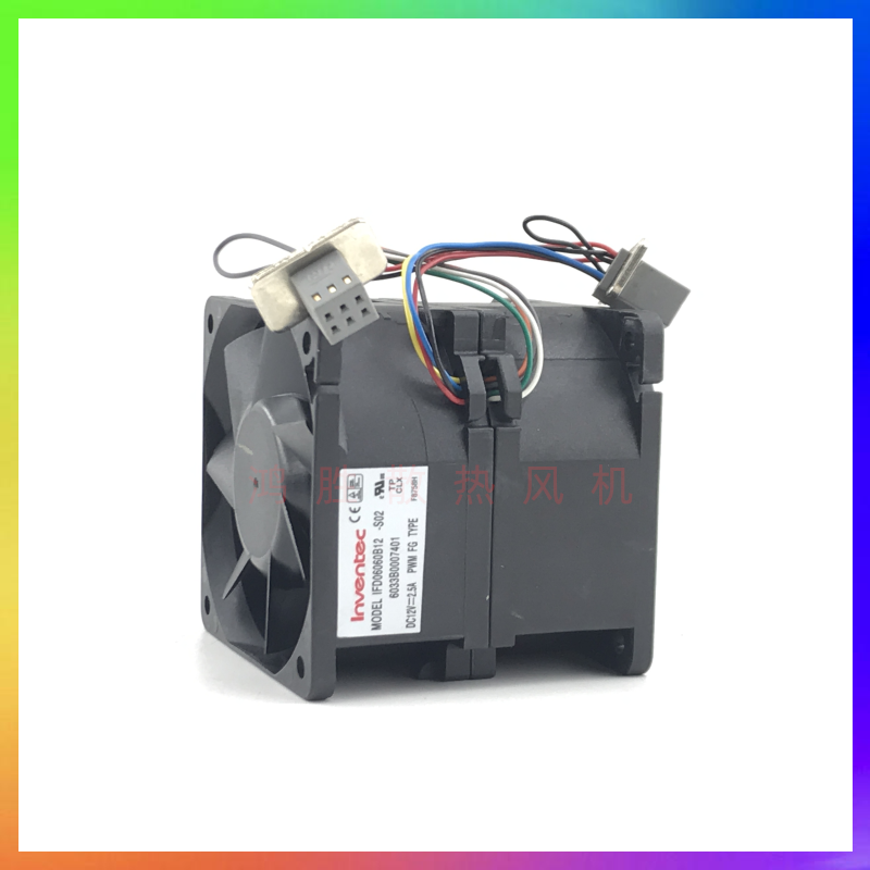 6CM 暴力 IBM机箱2280服务器双电机风扇12V 2.5A IFD06060B12-S02