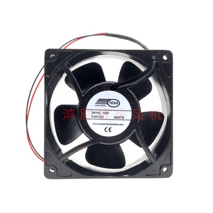 全新现货TEXA 24VDC 10W FAN12U 机箱12CM/厘米直流2线散热风扇