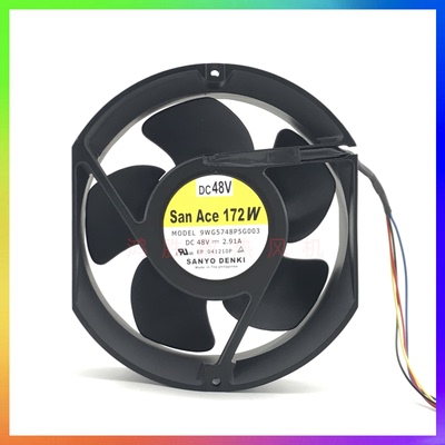 原装 SANYO 9WG5748P5G003 17251 48V 2.91A 17CM 变频器散热风机