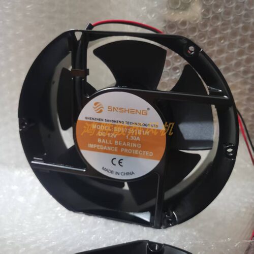 SNSHENG全新现货SD17251B1H DC12V 1.30A 17251 17CM散热风扇