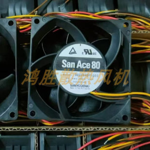 0.84A DC48V 8CM机箱散热风扇 三洋9GV0848P1G03 全新原装