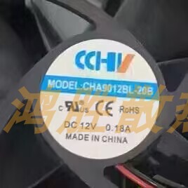全新原装CHA9012BL-20B DC12V 0.18A 9020 9CM大风量机箱风扇CCHV