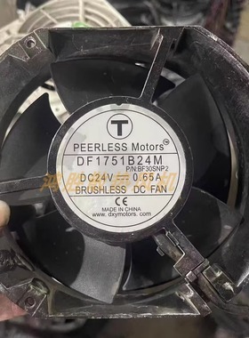 全新现货DF1751B24M DC24V 0.65A 17051 17CM变频器散热风扇