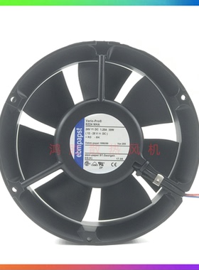 德国ebmpapst 6224NHA 24V 1.25A 30W 高宝105印刷机收纸散热风扇
