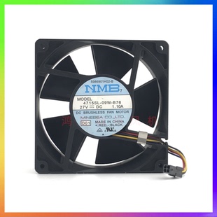 09W B76 12038 变频器散热风扇 12厘米 4715SL 1.10A NMB 27V