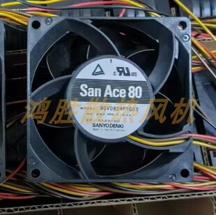 1.60A DC24V 暴力散热风扇SANYO 三洋9GV0824P1G03 全新原装