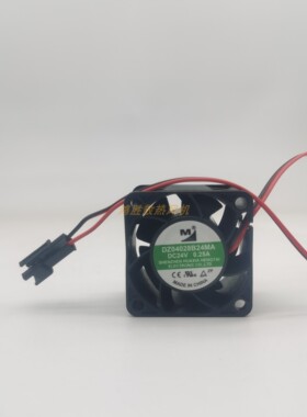 一盟全新DZ04028B24MA DC24V 0.25A 4028 4CM机箱散热风扇
