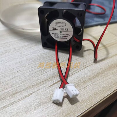 全新EVERFLOW R054020DL DC5V 0.13A 机箱散热风扇