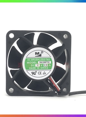 一盟 YM1206PTB1 12V 0.18A 6025 6CM/厘米 变频器散热风扇