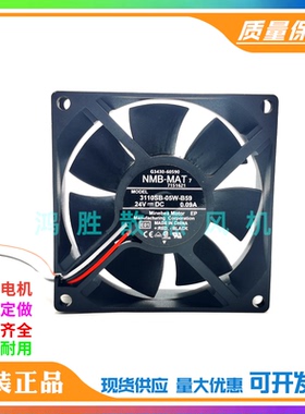 原装NMB-MAT 3110SB-05W-B59/S59 8CM 24V 0.09A变频器双滚珠风扇