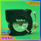 13B3S1 全新NIDEC 13V 6CM 4线PWM调速鼓风机6032风扇 0.33A D06F