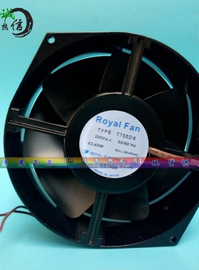 Royal Fan TR755D T655DG T656DV-TP T750DX 17CM200V 43/40W风扇