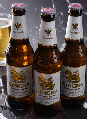 330ml*6瓶泰国原装进口singha盛狮胜狮狮牌啤酒精酿啤酒麦香啤酒