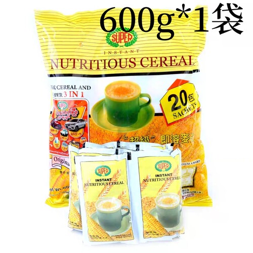 缅甸进口super超级黄麦片营养