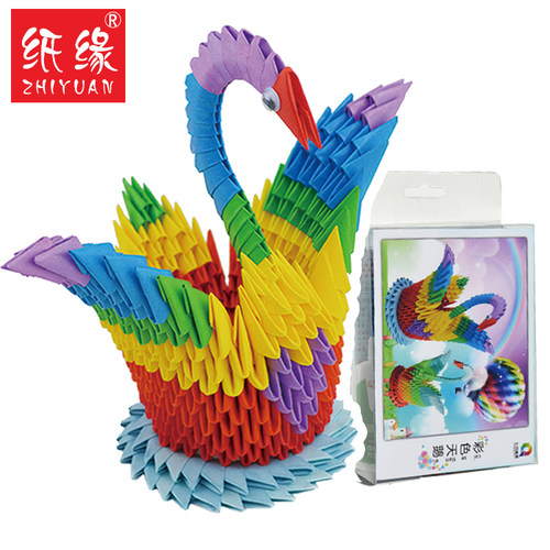 纸缘手工三角插diy视频教程