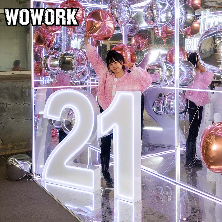 霓虹灯3D互动裸眼5D立体式魔幻空间餐厅酒吧KTV派对网红打卡设备