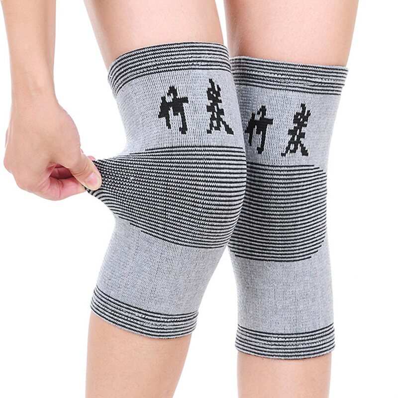 春夏秋季竹炭保暖护膝 超薄透气膝盖关节空调房 男女士