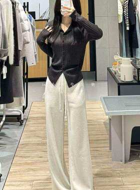 MM麦家商场同款2025秋冬新款百搭高领针织衫打底衫女5GA334072