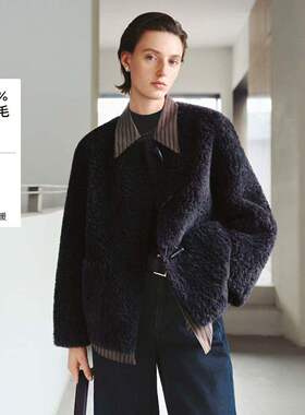 商场同款麦家短款外套保暖上衣2025冬新款女5GA212051