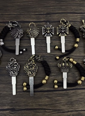 摩托车改装钥匙无极cu525 奔达燎700pro 灰石300 力帆v16