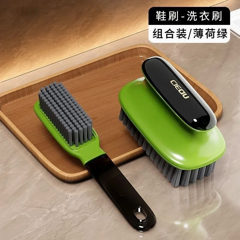 鞋刷软毛家用不伤鞋家用刷鞋洗鞋专用洗衣刷子多功能长柄清洁板刷