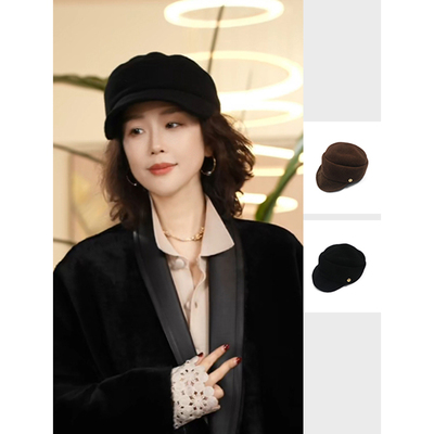 马术帽复古气质时髦百搭显脸