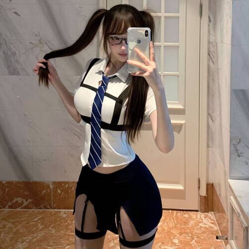 性感教官女警家居服套装qqny女