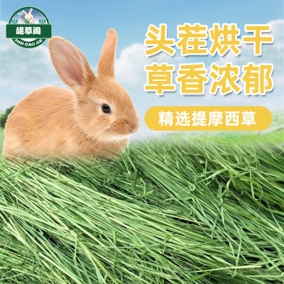 提摩西草段北提新头茬烘干草兔粮干草兔子龙猫荷兰猪牧草磨牙岷县