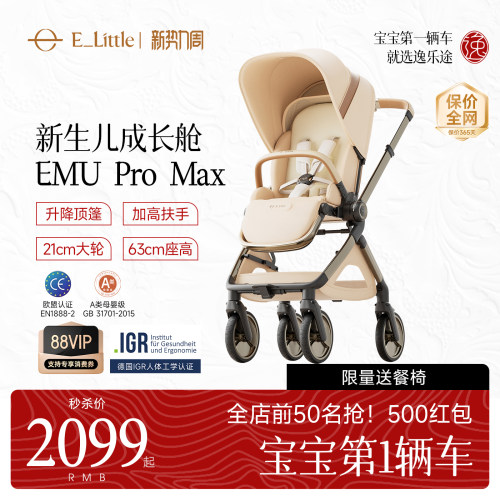 升降顶篷 21cm大轮 加宽加高扶手 63cm坐高