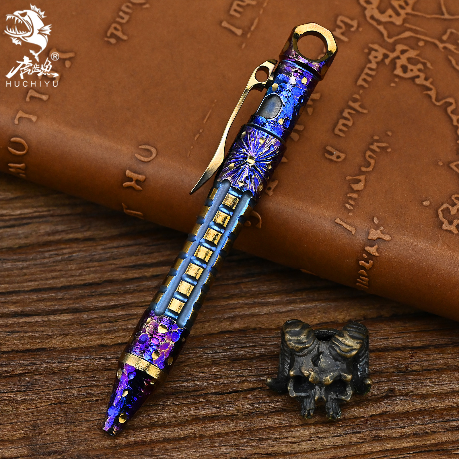 限量版钛合金战术笔防身武器